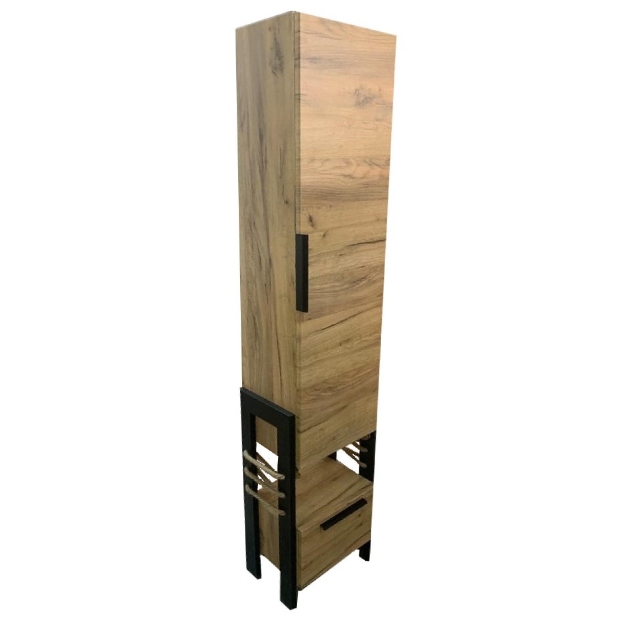 Oferte la Coloana baie Sanitop Element, montaj pe sol, 1 sertar + 1 usa, 35 x 170 x 28 cm