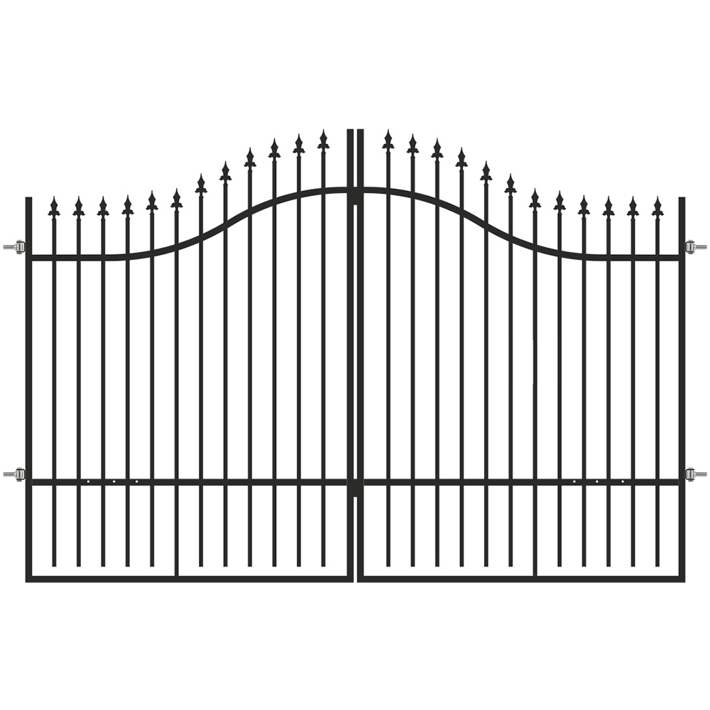Oferte la Poarta dubla otel Cronos, negru RAL 9005, 3 x 1.7 - 2 m