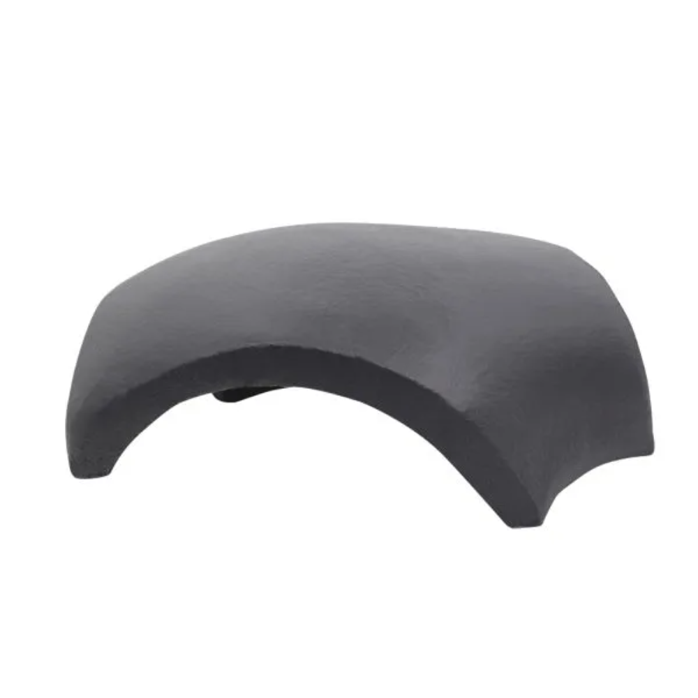 Oferte la Set tigla coama beton Terran Danubia, cui de prindere, ColorSystem, gri inchis, 320 x 360 mm