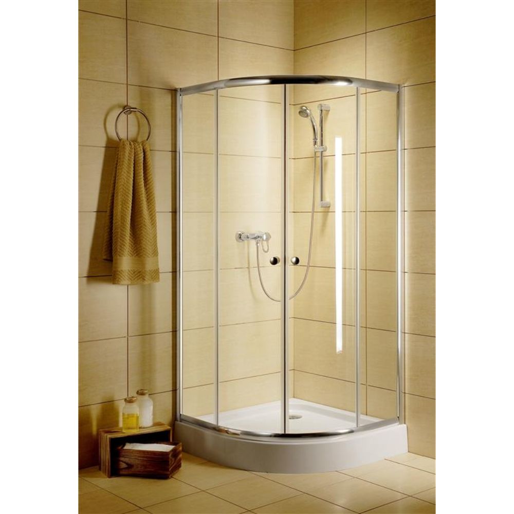 Oferte la Cabina de dus Radaway Classic, semirotunda, grosime sticla 5 mm, 80 x 80 x 185 cm