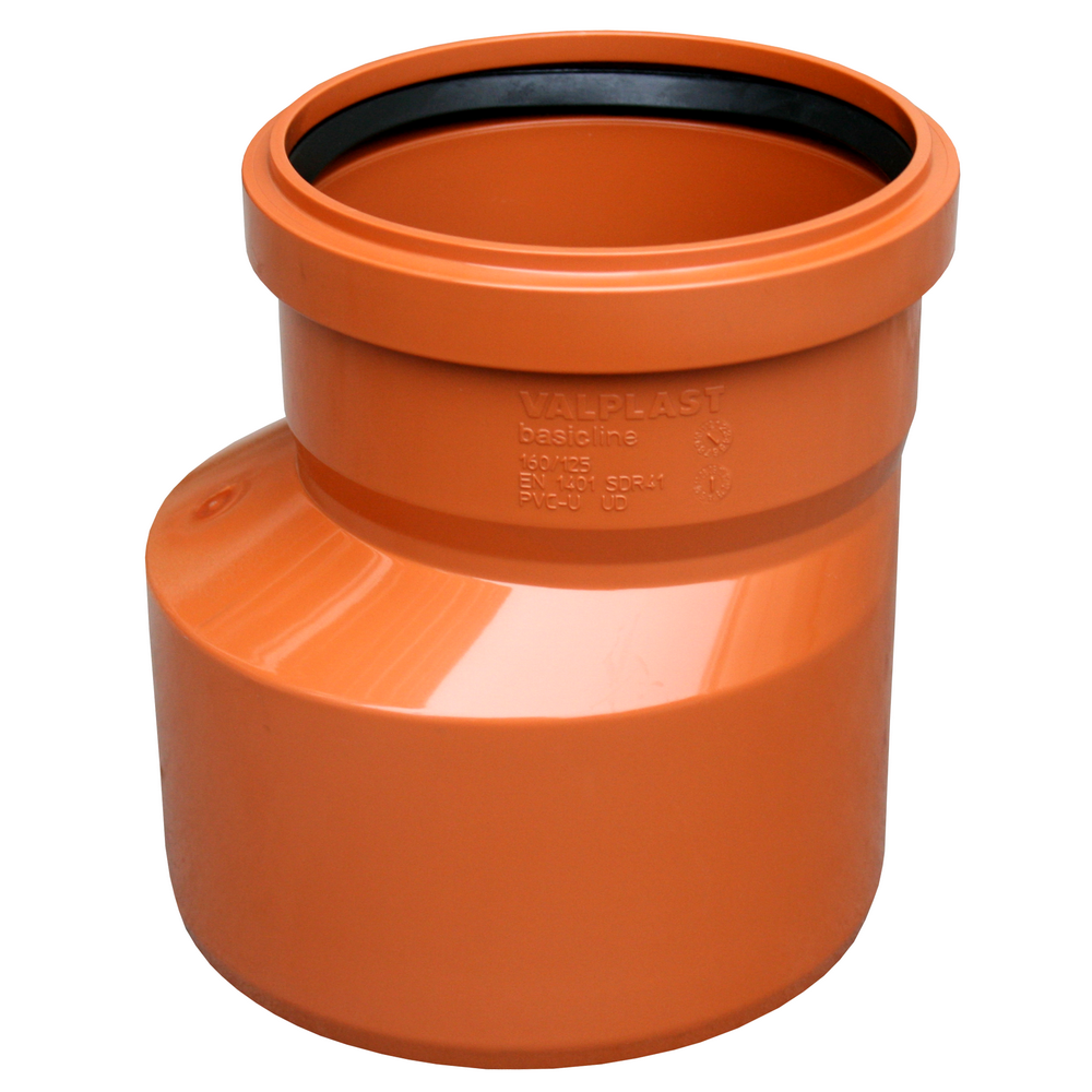 Oferte la Reductie PVC canalizare EXT cu garnitura, D 250 x 110 mm 