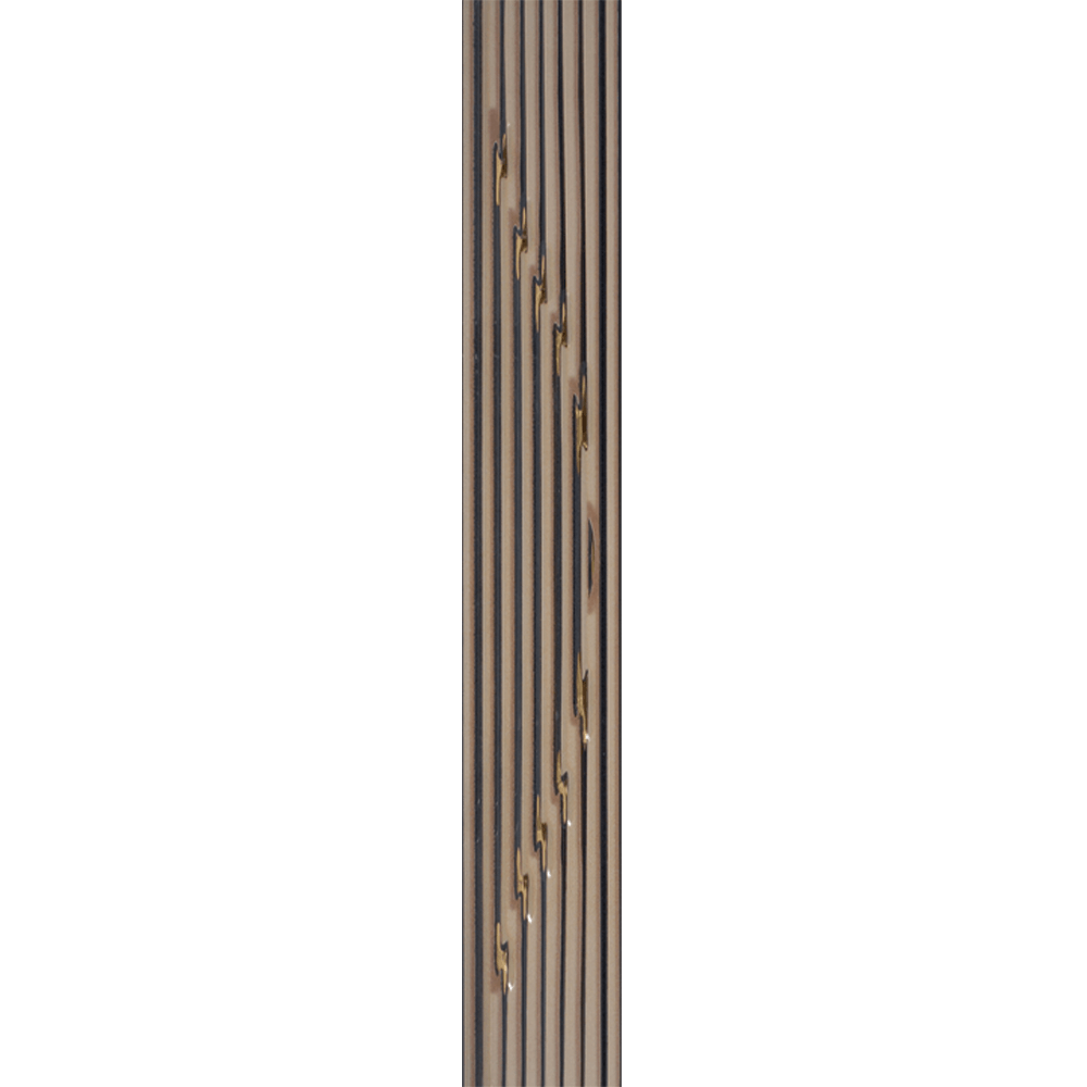 Oferte la Brau faianta negru, Kai Cermics Sorel Black Lux, 6 x 40 cm