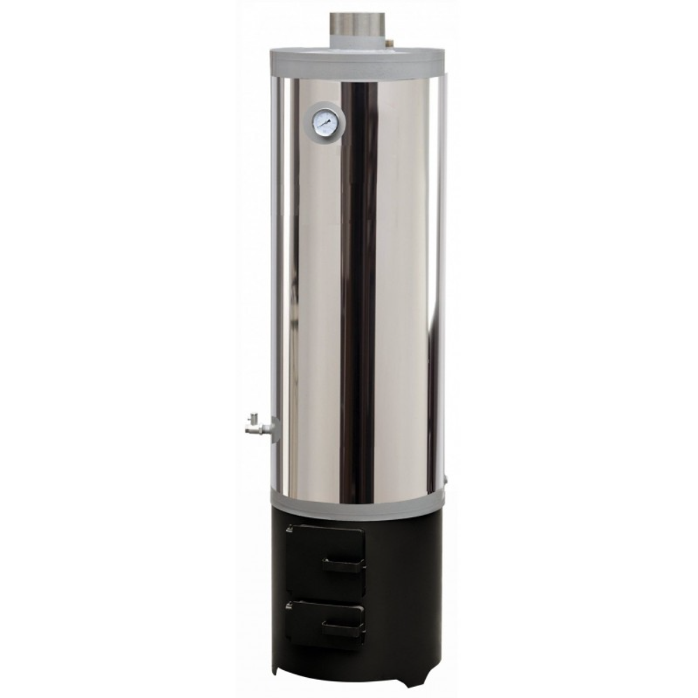 Oferte la Ansamblu boiler cu focar Hausterm, 120 l, 7.5 kW, inox, 145 x 40 cm