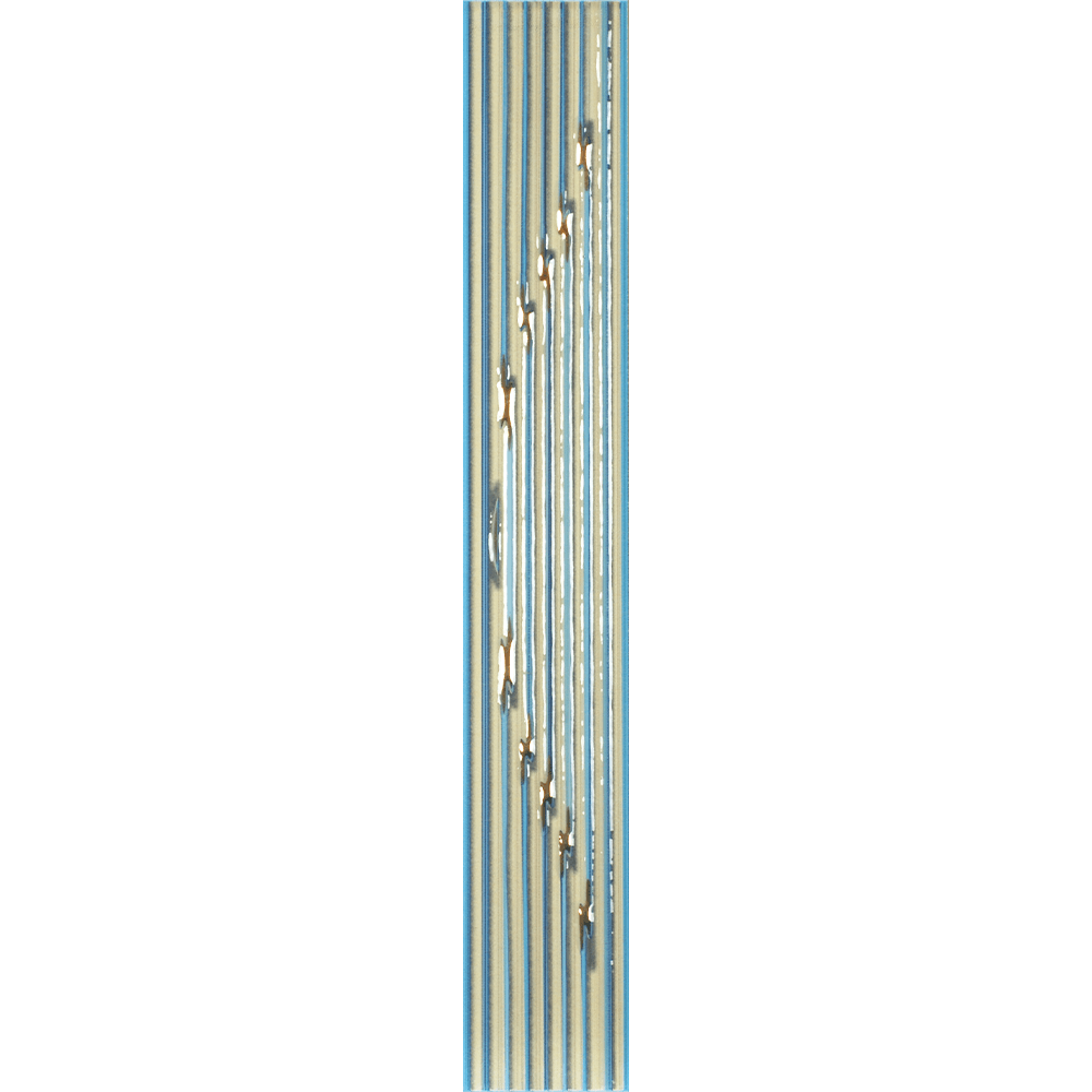 Oferte la Brau faianta albastru, Kai Cermics Sorel Blue Lux, 6 x 40 cm