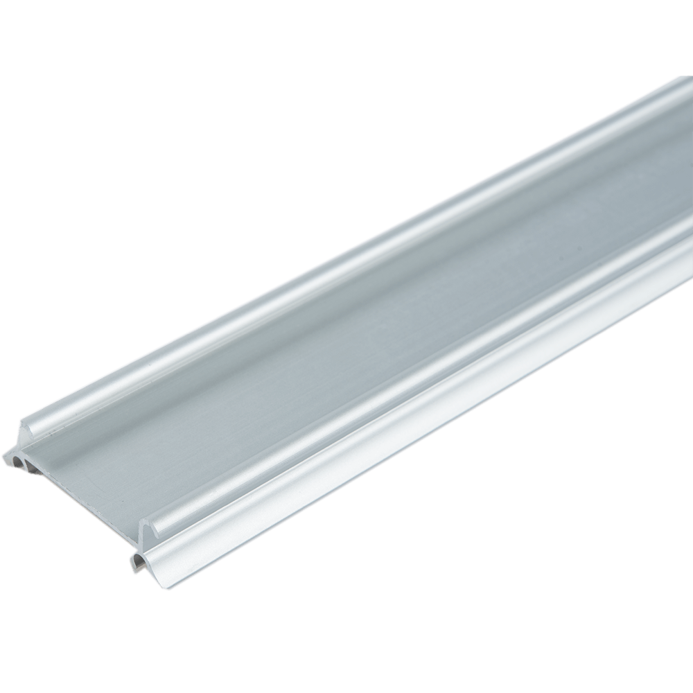 Profil rulare jos aluminiu Omega/MultiOmega/House/Sloping, 4 m