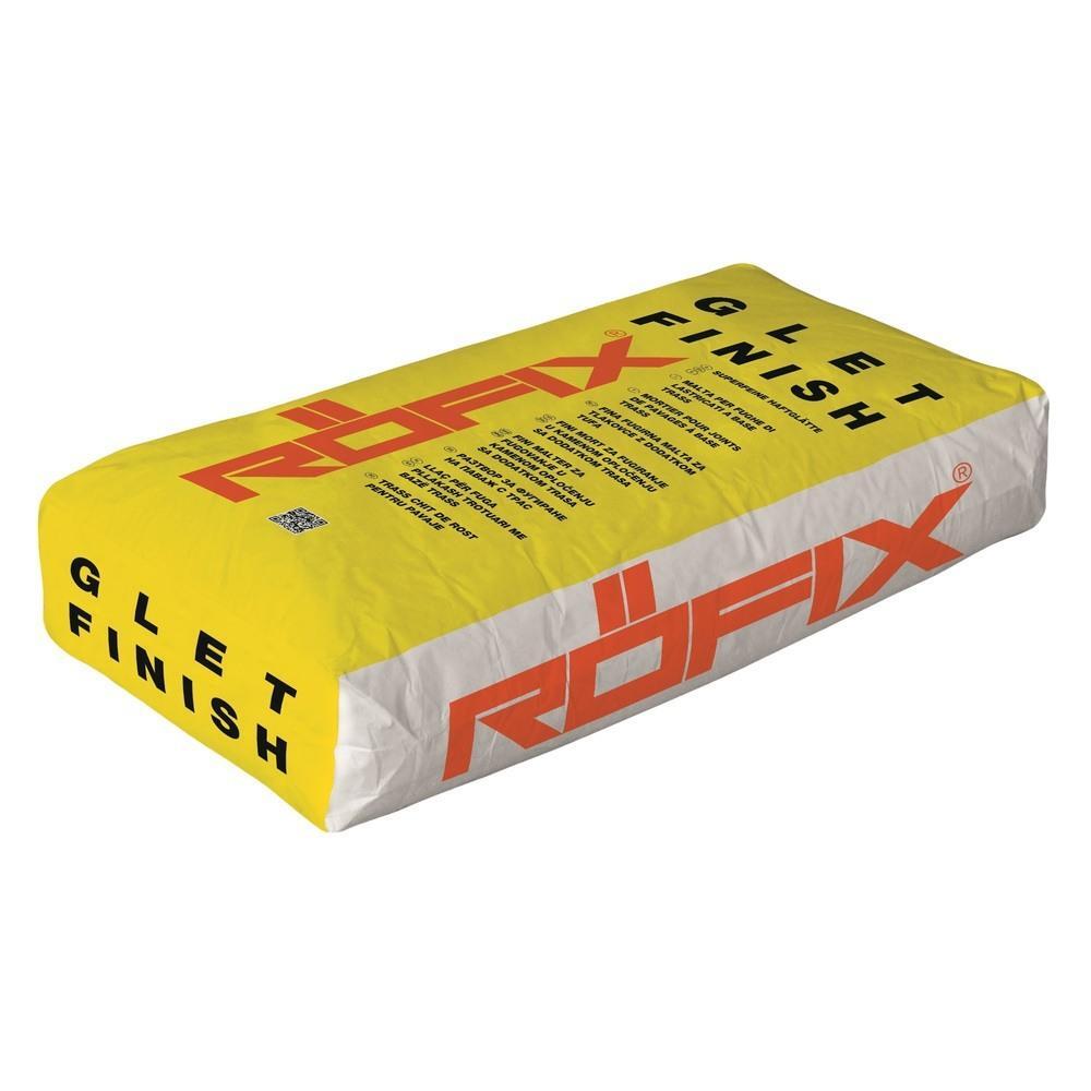 Glet de finisare superfin RÖFIX Glet Finish, interior, alb, 20 kg