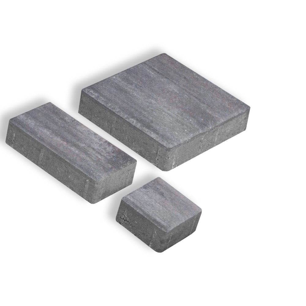 Oferte la Pavaj Elis Fantasia, patrat si dreptunghi, albastru patinat, grosime 6 cm