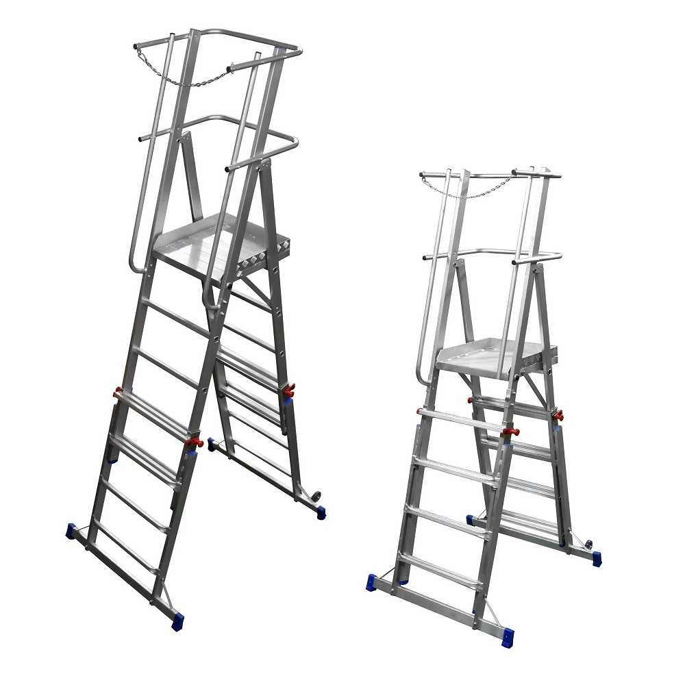 Oferte la Scara platforma Raris SMIR 4x2, telescopica, pliabila, inaltime de lucru 3.3-4.1 m