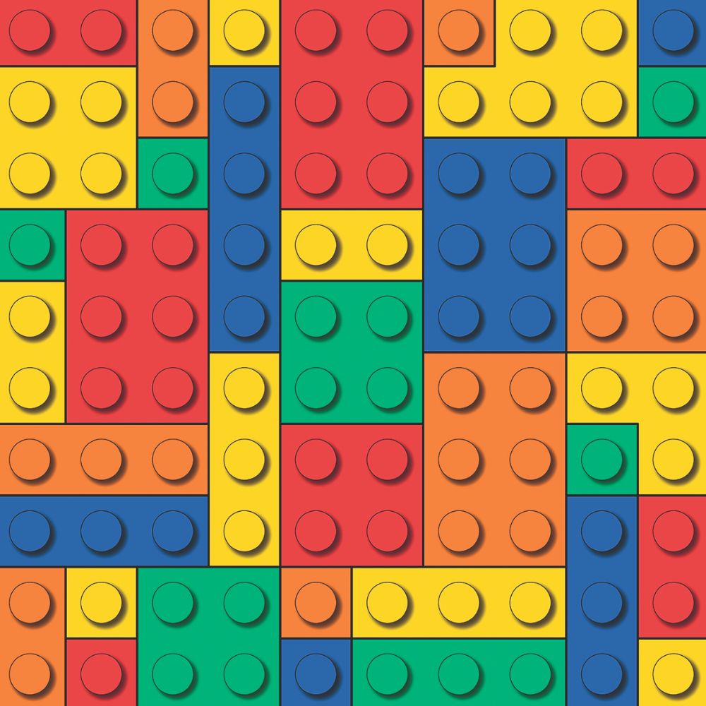 Oferte la Covor PVC linoleum Bingo, muticolor blocks T87, clasa 22, grosime 2,8 mm, latime 400 cm