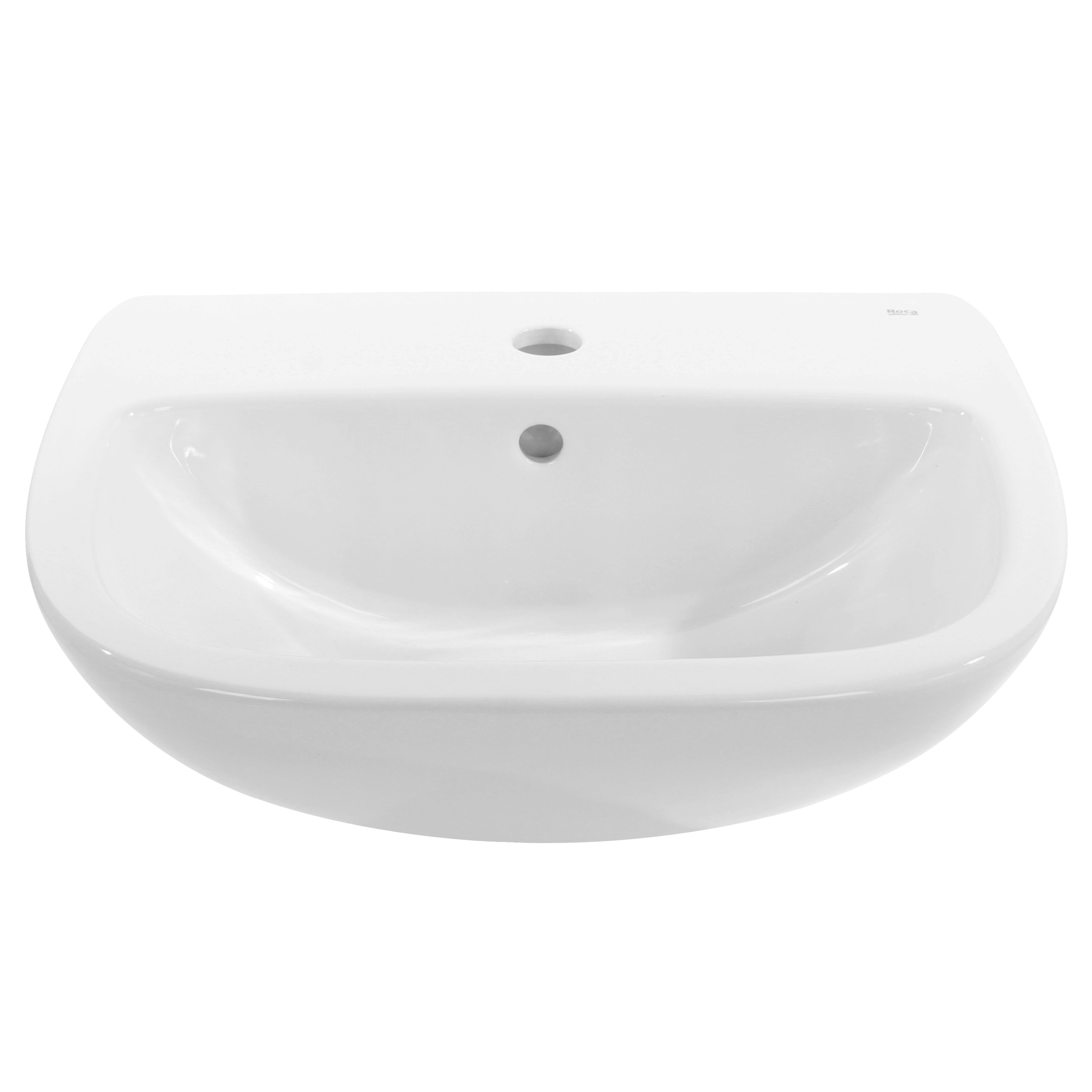 Oferte la Lavoar semirotund Roca Adele, portelan, alb, 50 x 40 x 16 cm