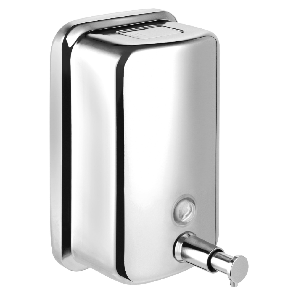 Oferte la Dozator sapun lichid Ferro Grace AC29, metal, argintiu, 110 x 190 mm