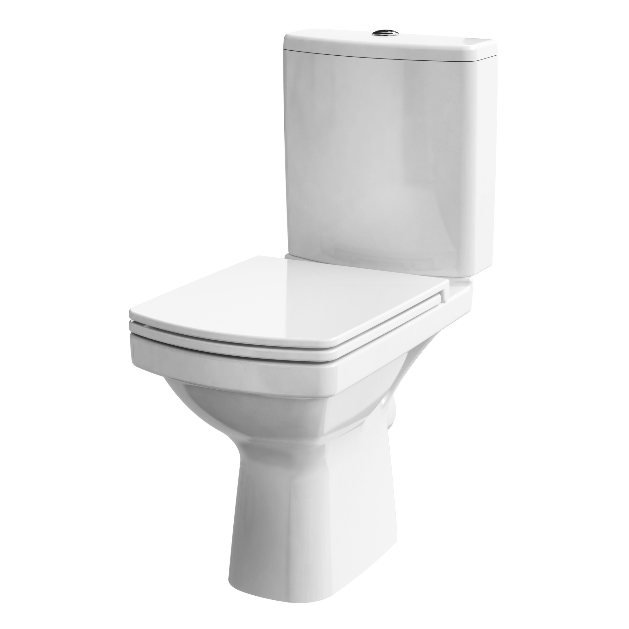 Oferte la Set compact WC Cersanit Soft, ceramica, alb, 5 l, 65 x 78.5 x 36.5 cm