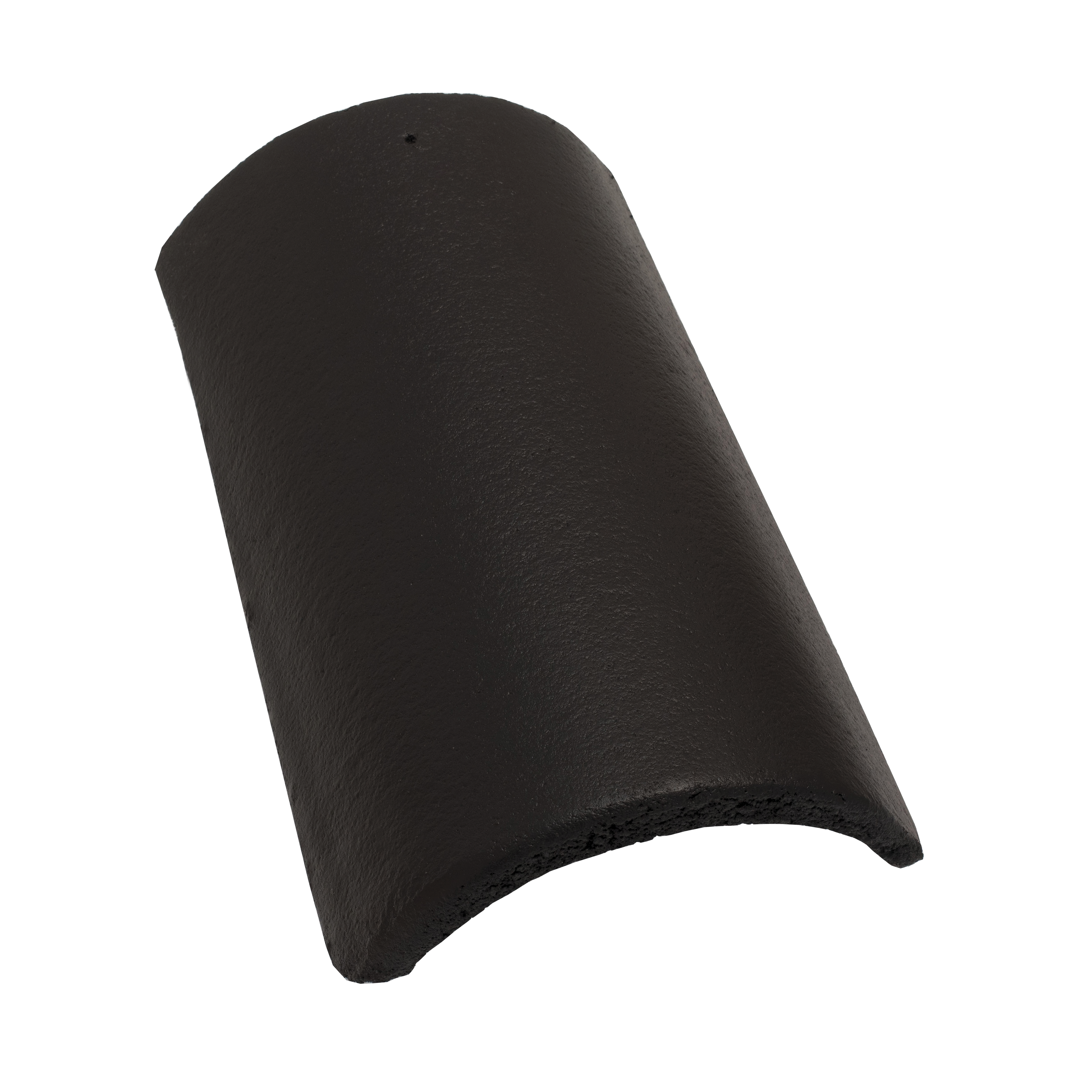 Oferte la Tigla de coama Terran Danubia + clema de fixare, negru, 250 x 420 mm, 4.7 kg/buc
