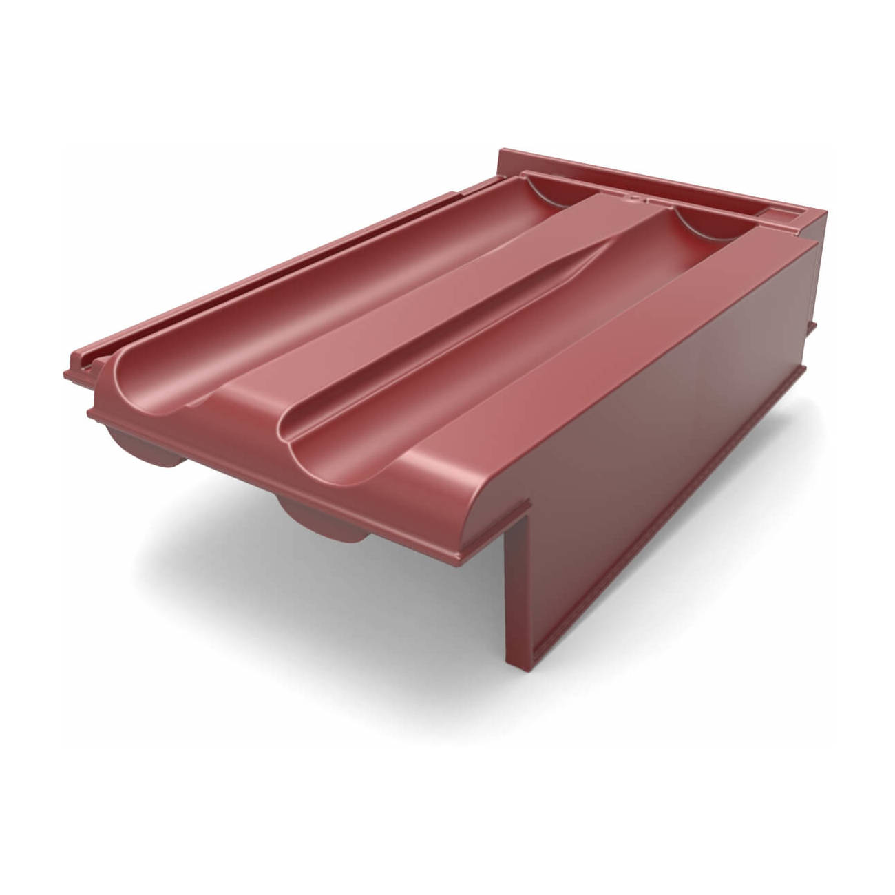 Oferte la Tigla laterala dreapta, Glinex Trend (Polet), bordo, 415 x 260 mm