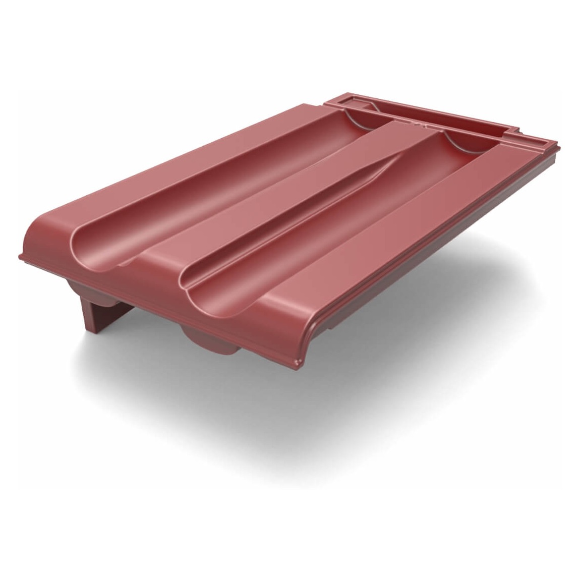 Oferte la Tigla laterala stanga, Glinex Trend (Polet), bordo, 415 x 260 mm