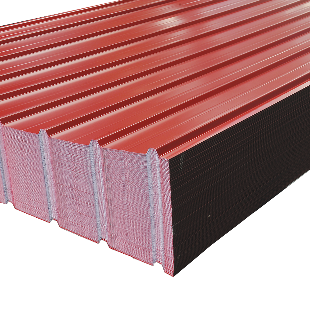 Oferte la Tabla cutata zincata, rosu, H 12, 0.3 x 910 x 2000 mm