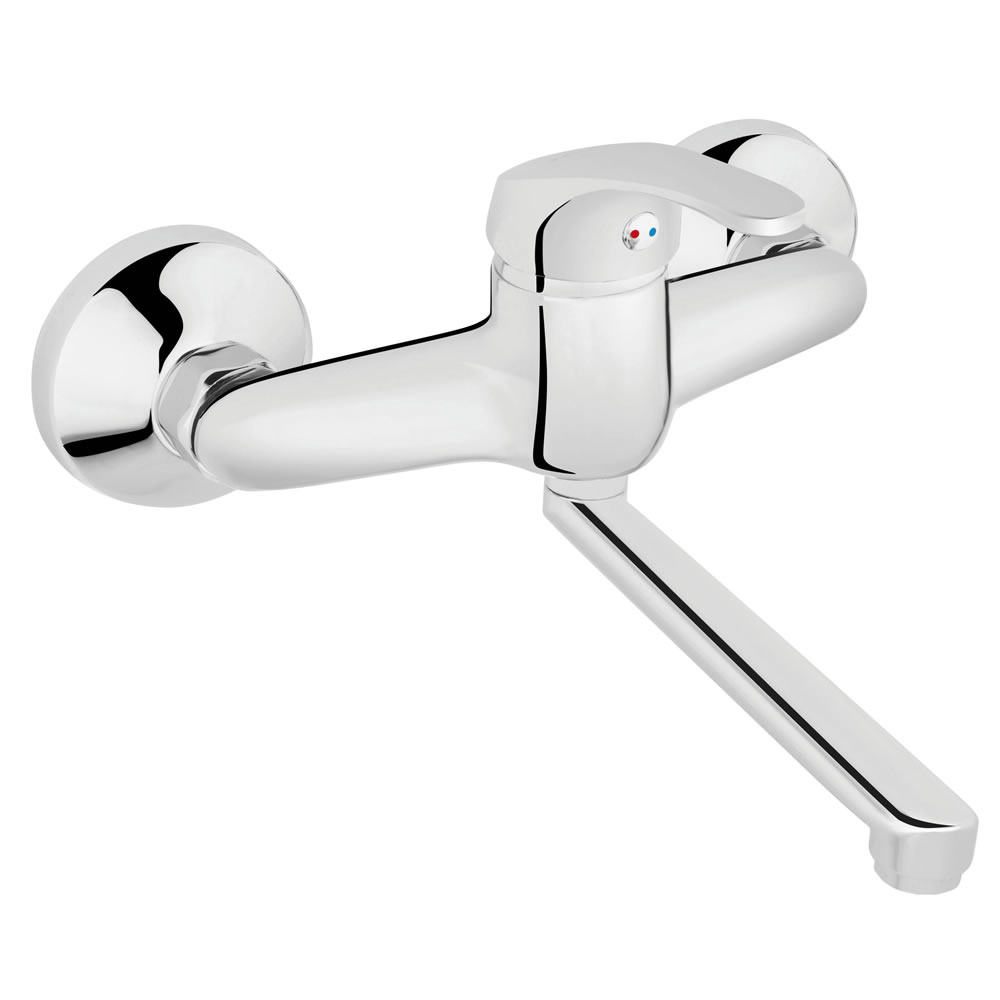 Baterie bucatarie Ferro Primo BOP5, monocomanda, alama, 26,7 x 12,6 x 4,8 cm