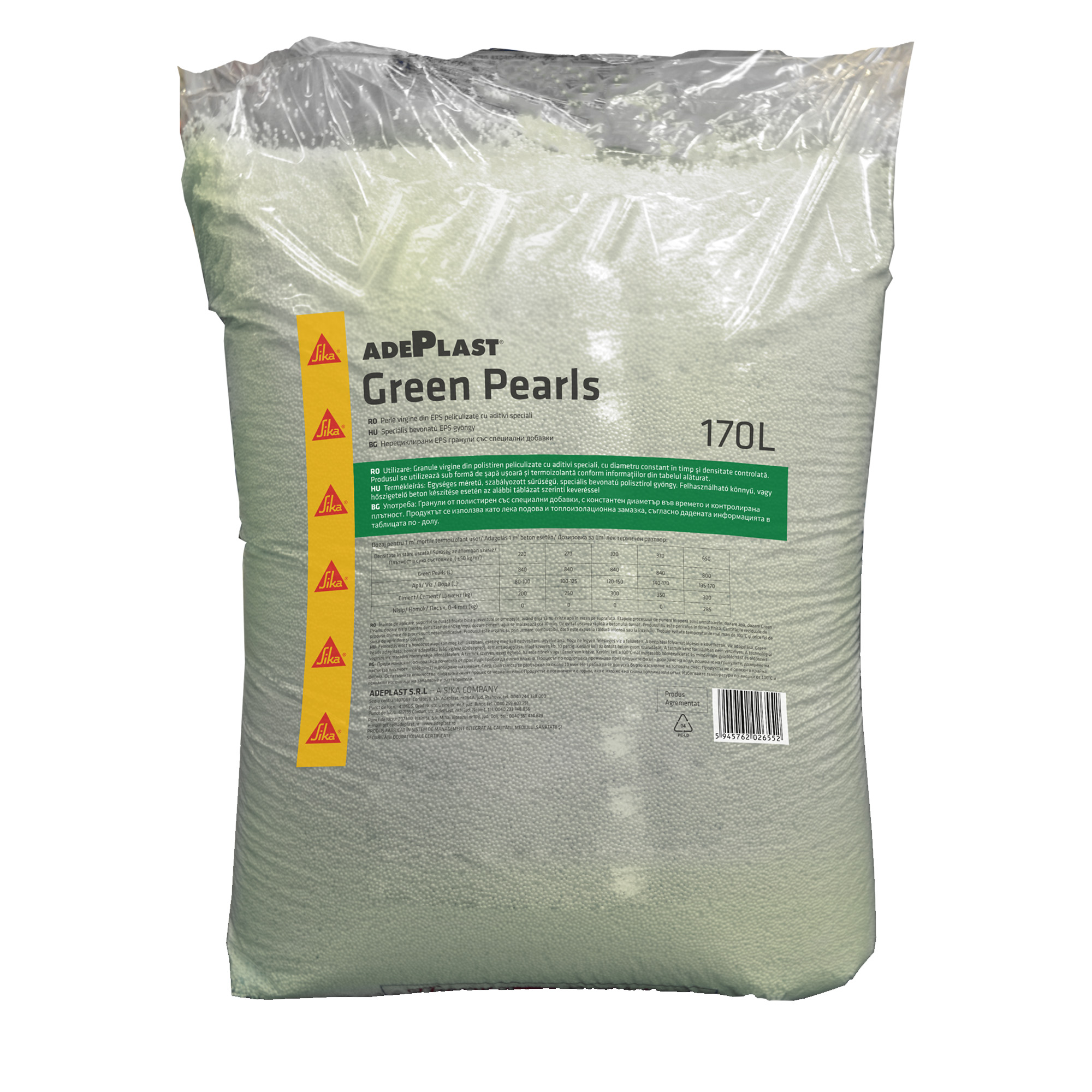 Oferte la Termosapa Adeplast, granule aditivate, 170 l