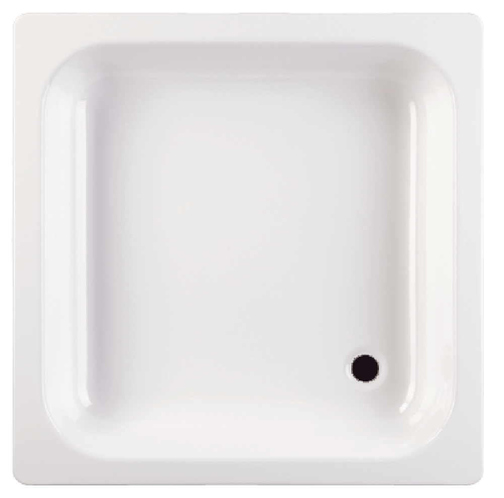 Oferte la Cadita de dus Fayans- Roca ,otel, 90 x 90 cm, patrata, ultraplata, antialunecare