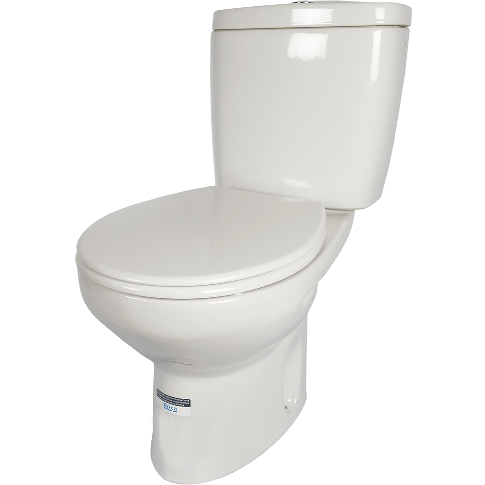 Oferte la Set Roca Victoria L, WC + capac + rezervor, evacuare laterala, alb