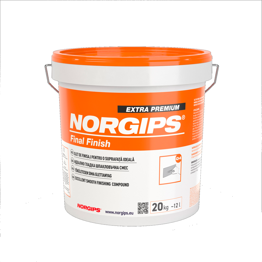 Oferte la Glet gata preparat Norgips Final Finish, 20 kg