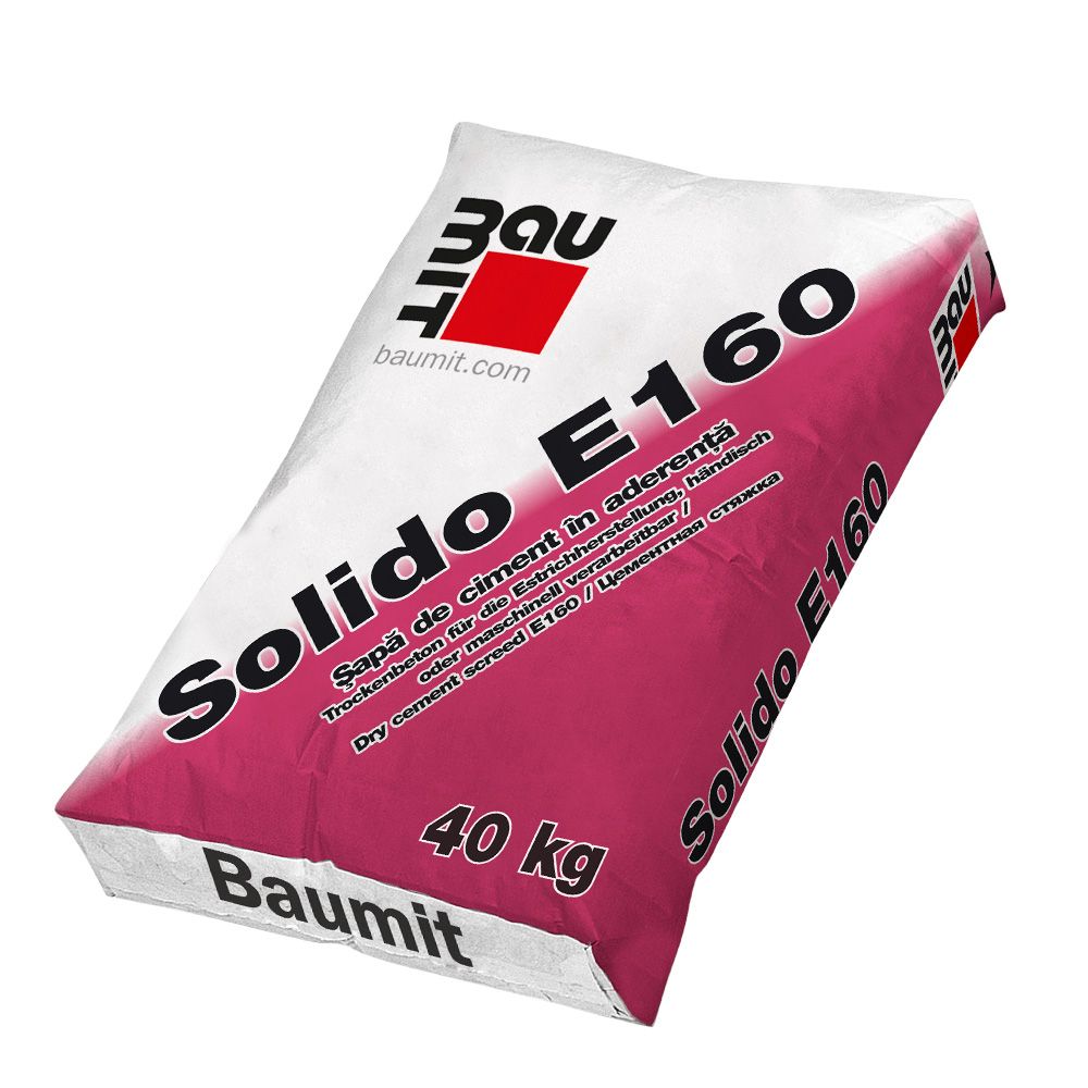 Oferte la Sapa de ciment cu aplicare manuala si mecanizata Baumit E160, 40 kg