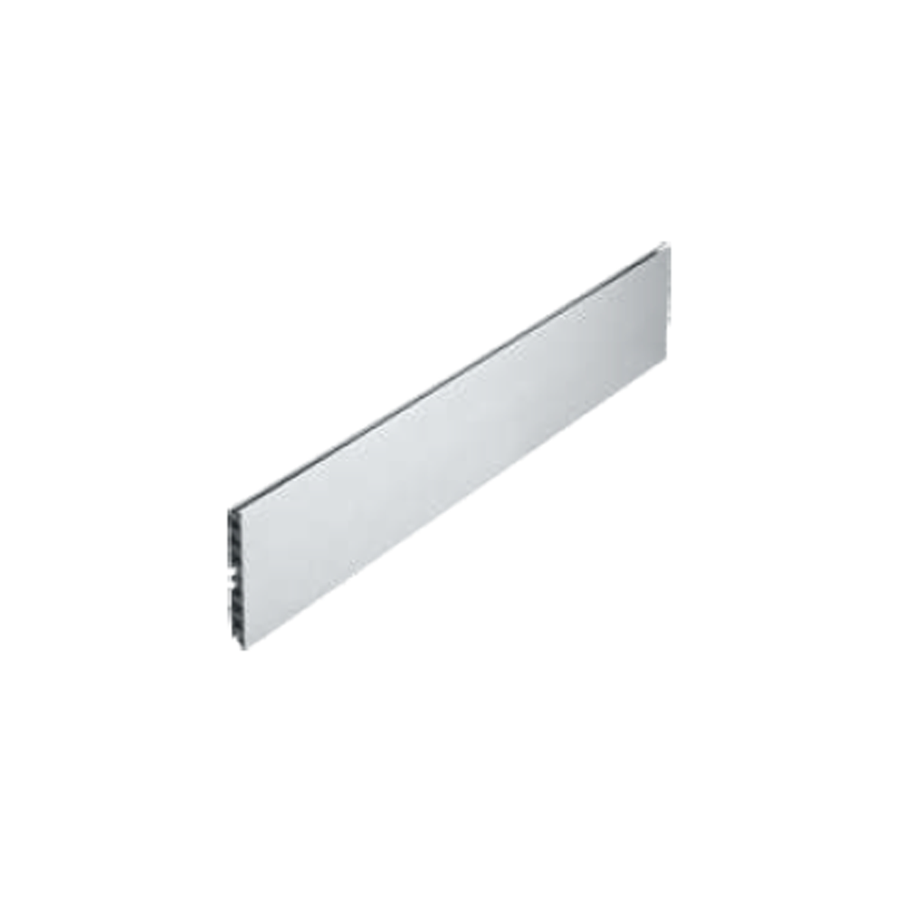 Oferte la Plinta din PVC cu finisaj aluminiu lucios, L 4 m, H 150 mm