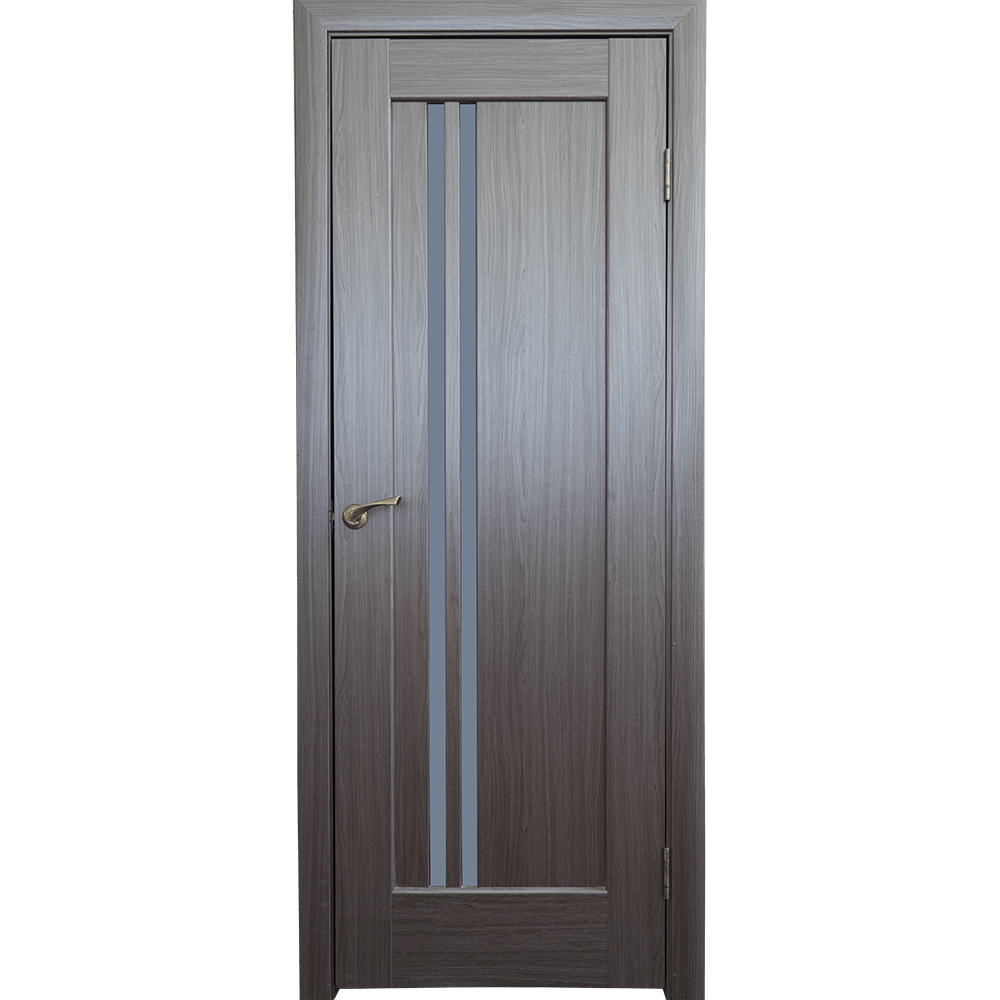 Oferte la Usa interior celulara Nostra Dellita, reversibila, MDF, gri, toc fix, 200 x 70 x 4 cm