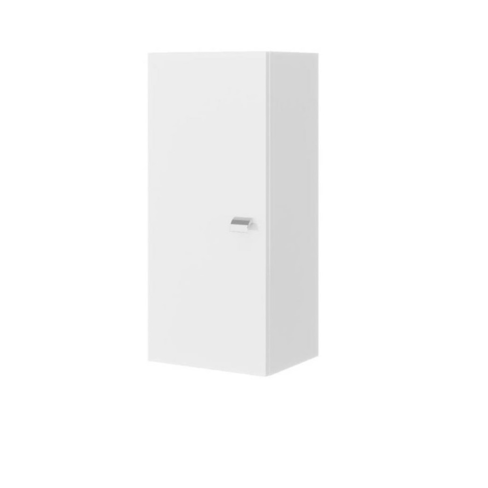 Oferte la Dulap baie Savini Due Smart, reversibil , suspendat, alb, 31.5 x 71 x 25 cm