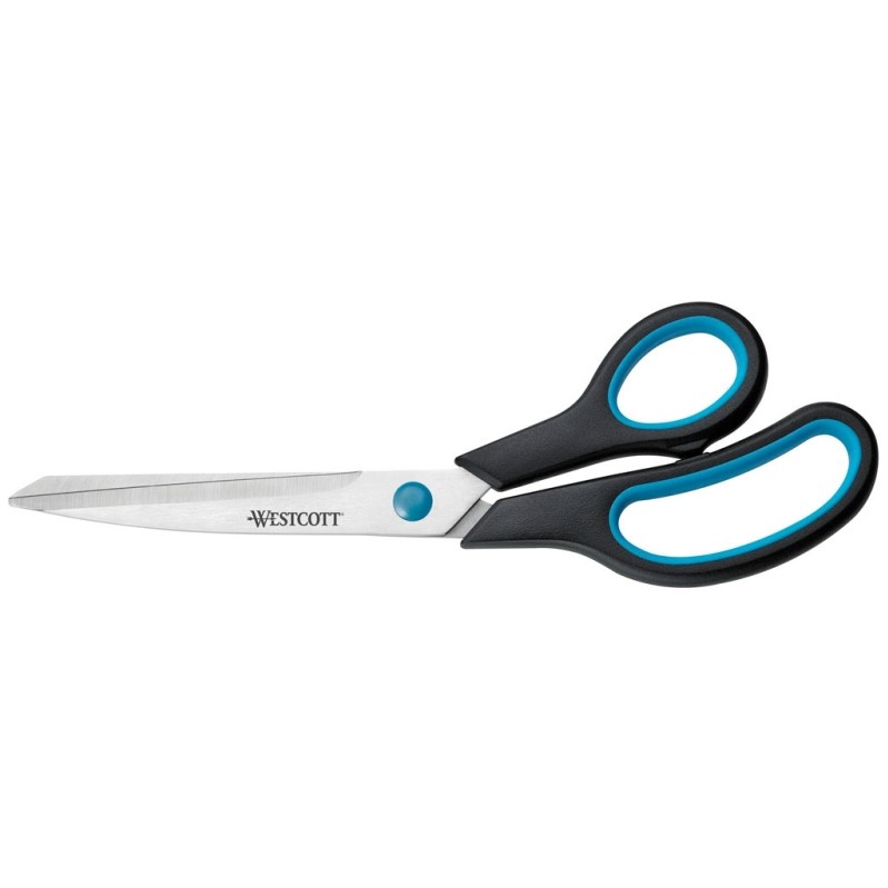 Oferte la Foarfeca otel, 235 mm, cu rubber grip, WESTCOTT Easy Grip - 10 ani garantie
