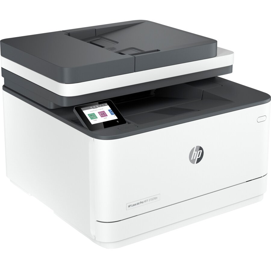 Oferte la Multifunctionala LaserJet Pro MFP 3102fdn, multifunction printer (grey/anthracite, USB, LAN, scan, copy, fax)