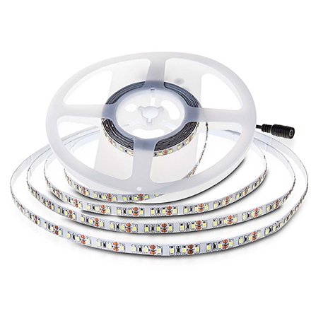 Banda LED SMD2835 120LED/M 24V 6500K IP20 10M V-TAC SKU-212624
