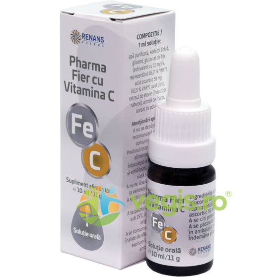 Oferte la Fier cu Vitamina C Solutie Orala 10ml