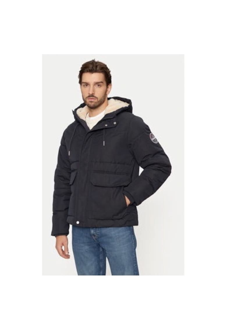 Geaca barbati - 304370229 - Poliester - Albastru - Albastru