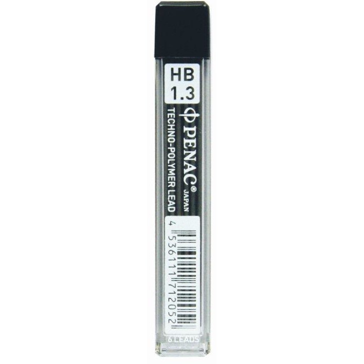 Oferte la Mine pentru creion mecanic 1,3mm,  6/set, PENAC - HB