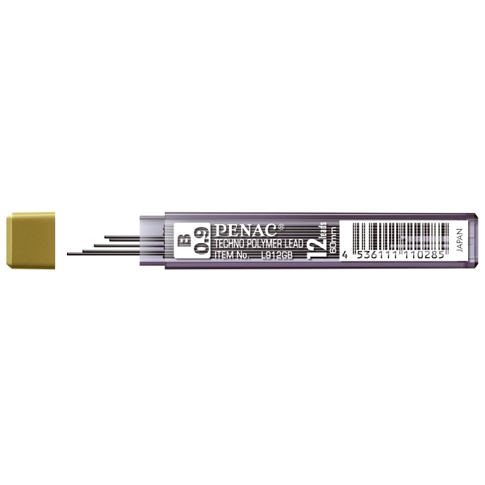 Oferte la Mine pentru creion mecanic 0,9mm, 12/set, PENAC - HB