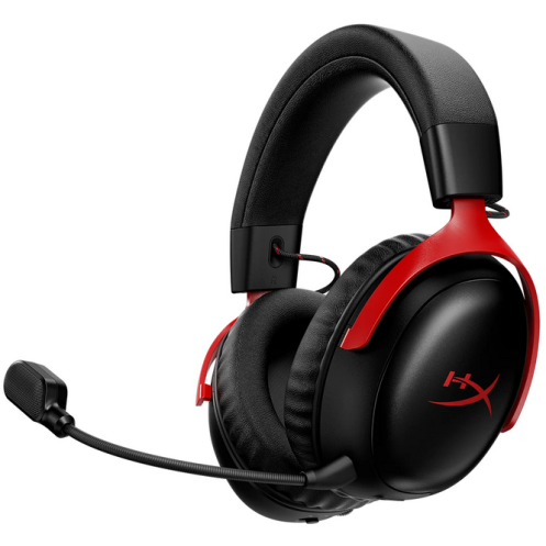 Casti Bluetooth HyperX Cloud III S WS, Rosu/Negru