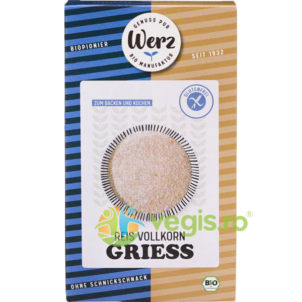 Oferte la Gris de Orez Integral fara Gluten Ecologic/Bio 250g