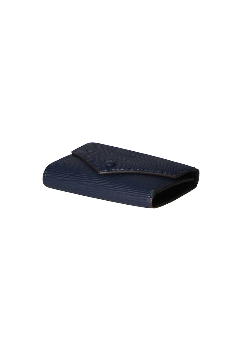 Oferte la Portofel de piele cu clapa 25575 - Albastru