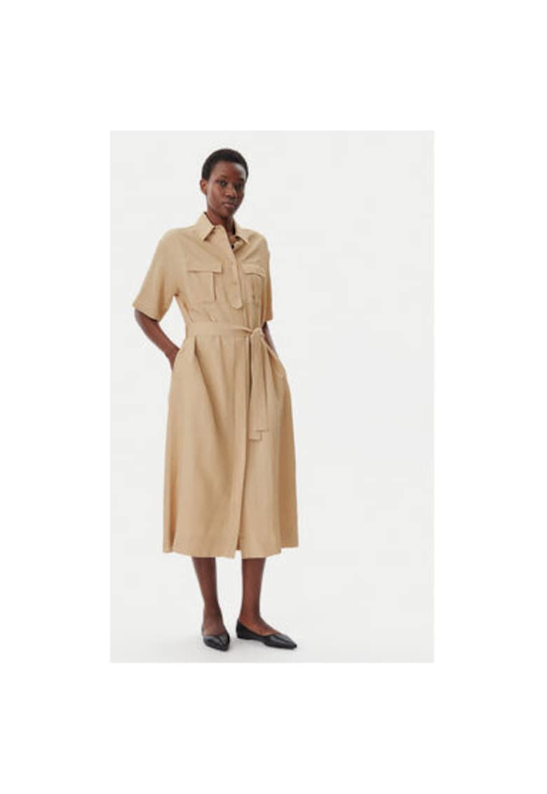 Oferte la Rochie  305298980 - Viscoza/In - Bej - Bej