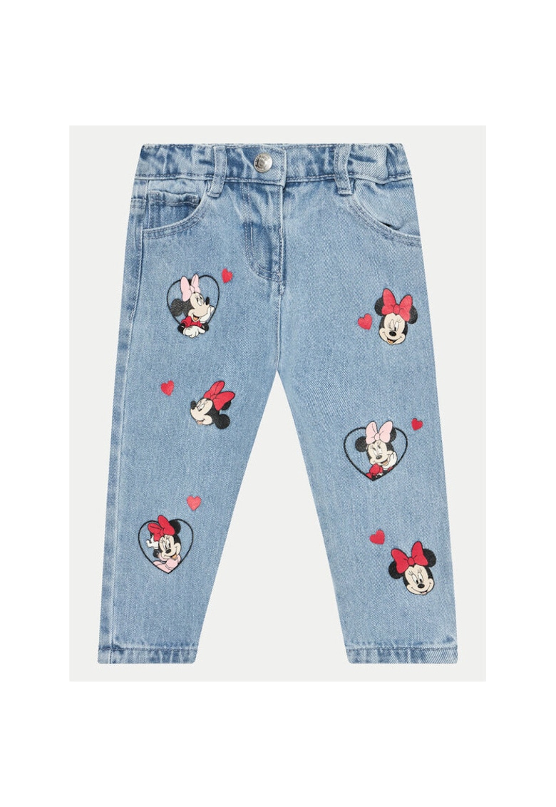 Blugi fete - 304547256 - Bumbac - Albastru - Albastru