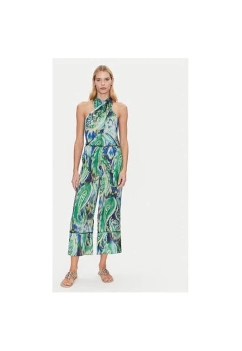 Oferte la Pantaloni dama -  305172549 - Poliester - Verde - Verde