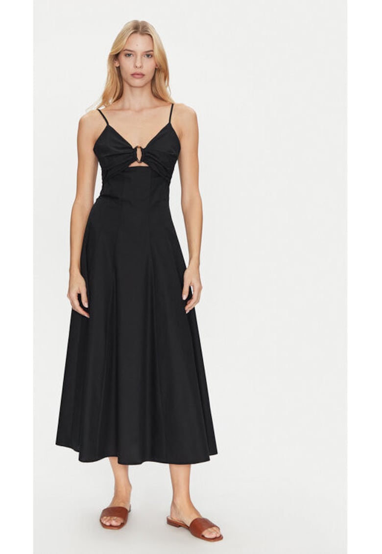 Oferte la Rochie dama -  305172426 - Bumbac - Negru - Negru