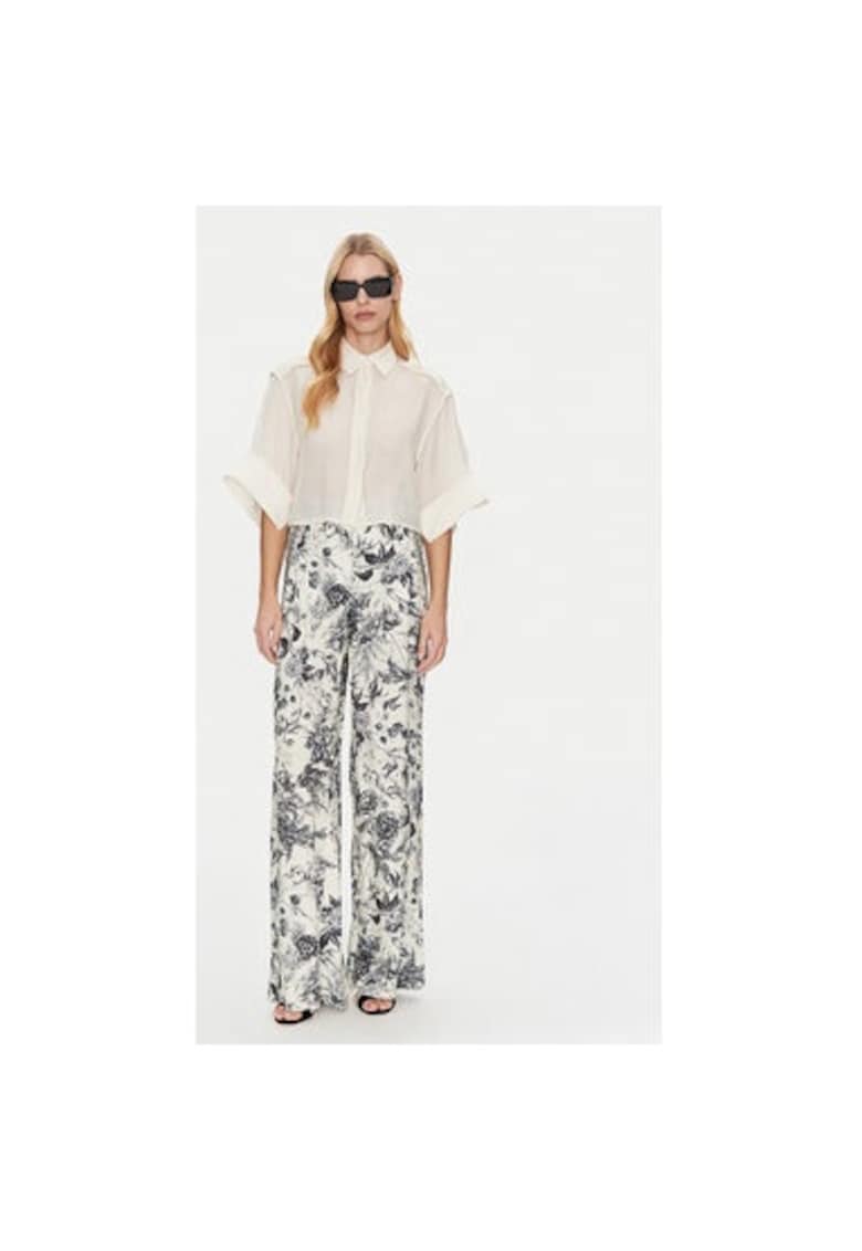 Oferte la Pantaloni dama -  305172365 - Viscoza - Negru - Negru
