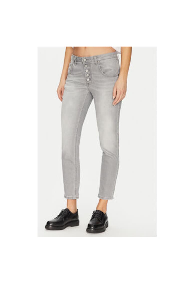 Oferte la Blugi dama -  305350794 - Bumbac - Gri - Gri