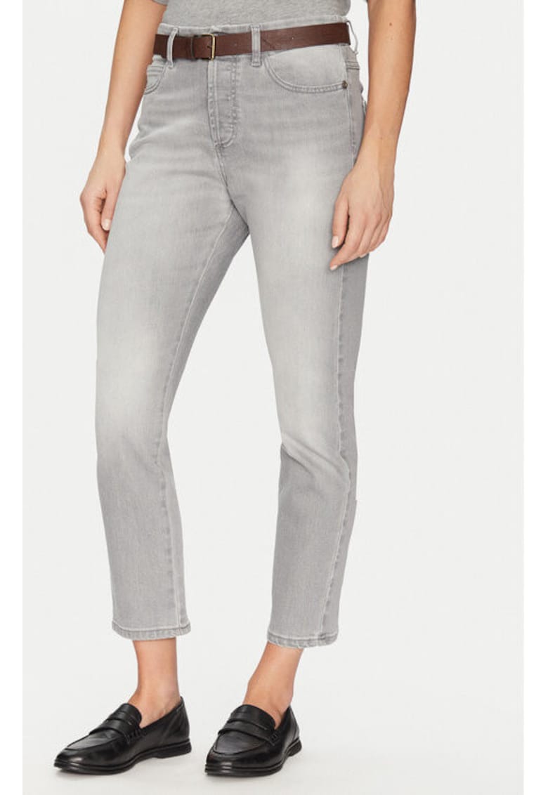 Blugi dama - 305350732 - Bumbac - Gri - Gri