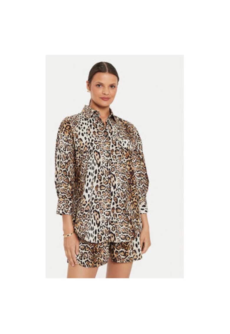 Camasa dama - 304591464 - Bumbac - Maro - Maro