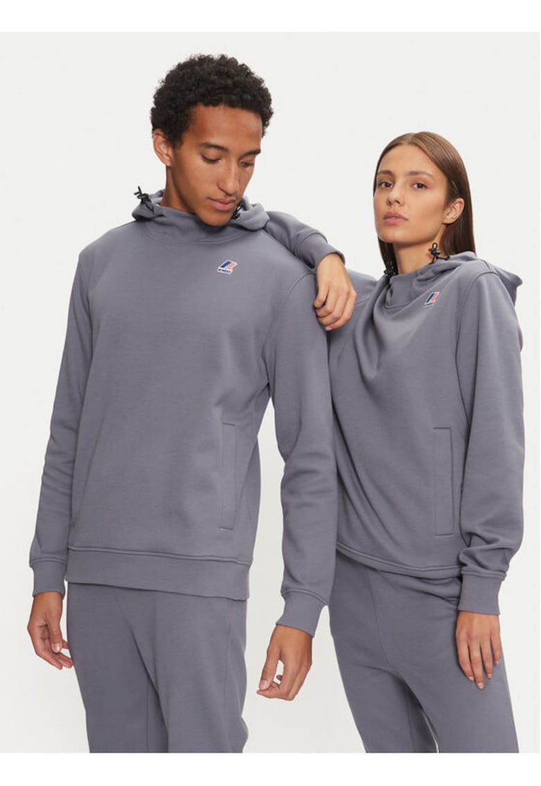 Bluza unisex - 304584626 - Poliester/Bumbac - Albastru - Albastru