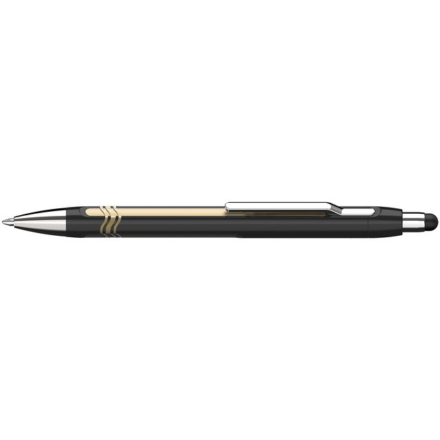 Oferte la Pix SCHNEIDER Epsilon Touch XB, varf 1.4mm - corp negru/auriu - scriere albastra