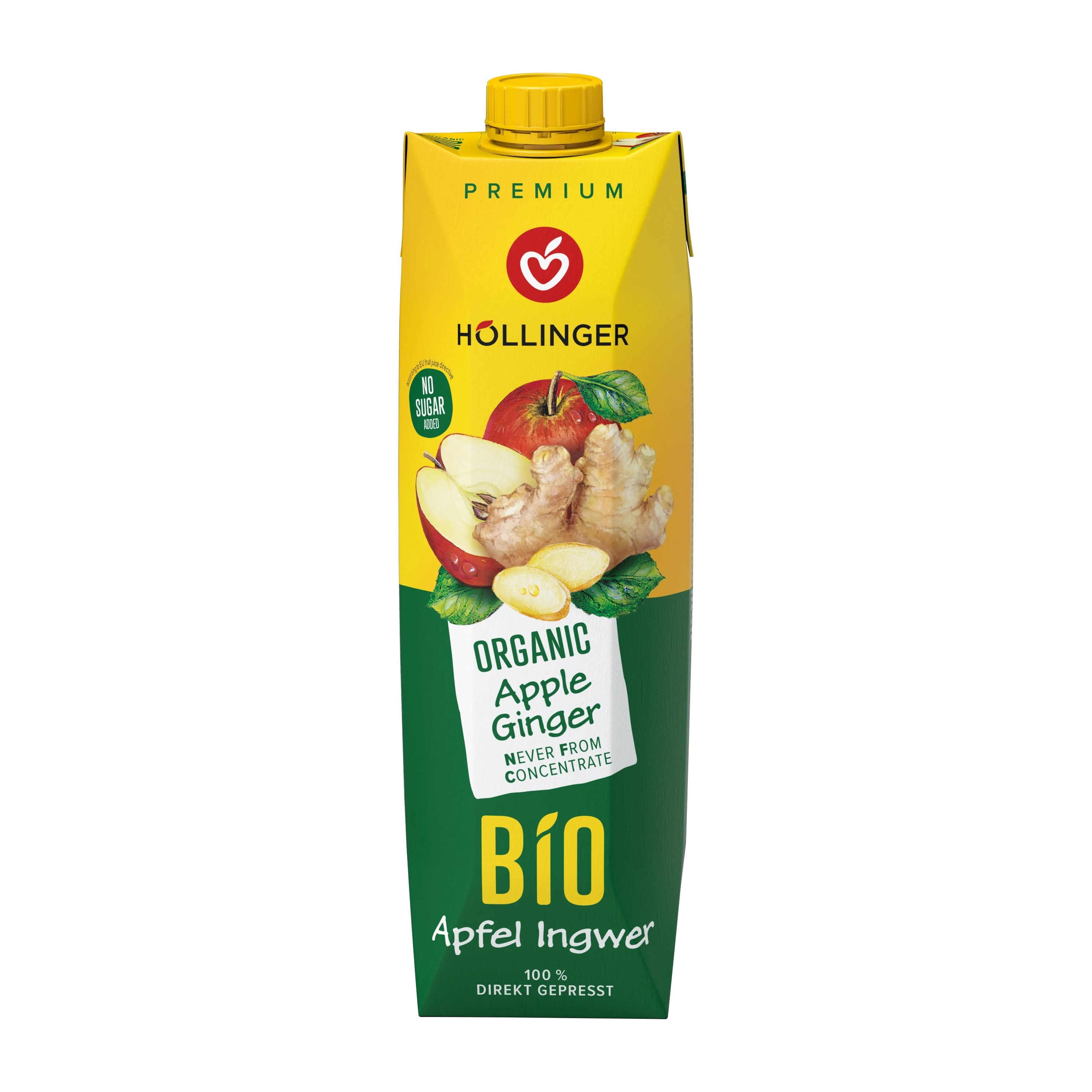 Oferte la Suc bio de mere cu ghimbir, 1000ml Hollinger